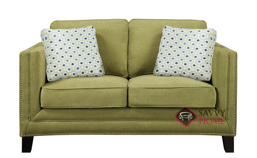 Carlton Loveseat by Emerald Home Furnishings in Caprice Waterlily