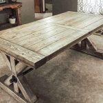 Farmhouse Extension Trestle Table, Farmhouse Table, Rustic Table, Dining  TableSHIPPING NOT INCLUDED: Please contact us for quote.