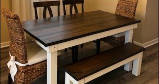 Solid Wood Farm Table