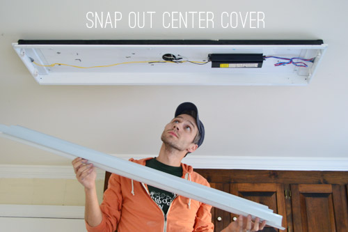 How To Replace Fluorescent Lighting With A Pendant Fixture | Young