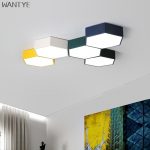 LED Modern Geometric Ceiling Light Lamps for Dining Living room