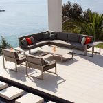 Taupe Royal Botania Ninix Modern Garden Sofa | NINIX LOUNGE | Luxury Design  Garden Sofa