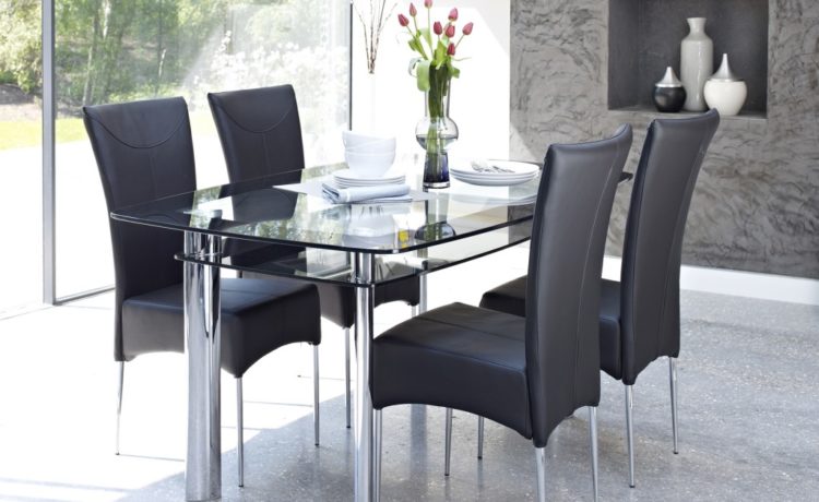 http://www.Traveller Location. 3Shares. Decorating with black dining  room furniture
