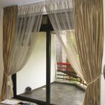 Bay Window Treatments Ideas Traditional Small Modern Window Treatment Ideas  With Gold Cutton Curtain Ideas And Transparent Sheer Side Cross Theme  Window