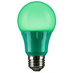 Sunlite 80146 Green LED A19 3 Watt Medium Base 120 Volt UL Listed