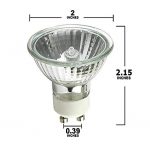 BulbAmerica 50 watts 120v MR16 EXN GU10 FL FG Halogen Light Bulb