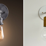 Simple DIY Exposed Hanging Light Bulb