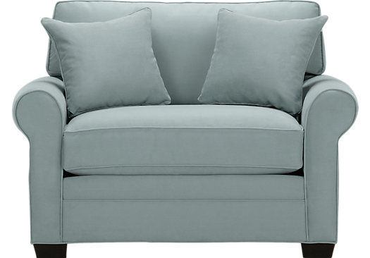 $549.99 - Bellingham Hydra (Sky (light blue) blue) Chair - Oversized -  Contemporary, Microfiber