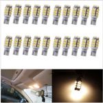T10 42SMD Light W5W Car LED Lights Bulbs Interior Natural White RV
