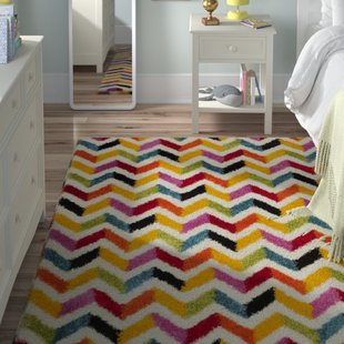 Kids Yellow/Red Area Rug