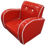 Kids Arm Chair Red