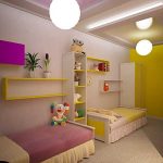 Kids Room Decorating Ideas for Young Boy and Girl Sharing One Bedroom