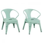 Metal Kids Chair (Set of 2) - Reservation Seating