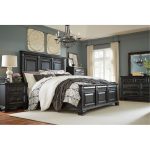 Black Traditional 4 Piece King Bedroom Set - Passages | RC Willey Furniture  Store