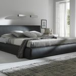 Calabria Brown Upholstered Italian Bed: King Size