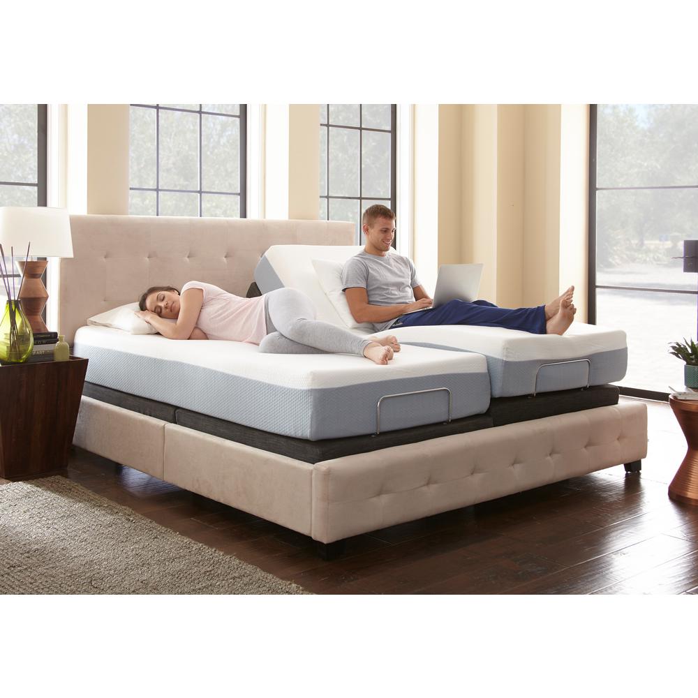 Rest Rite King-Size Rest Rite Adjustable Foundation Base Bed Frame with  Remote Control