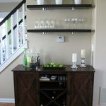 Kitchen buffet idea but in a different color Bar In Dining Room, Beige  Dining Room