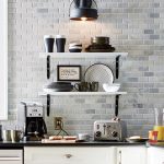 Modern Farmhouse Kitchen feat. Marble Mosaic tile