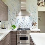 8 Creative ways of using wallpapers in Kitchen - Bonito Designs