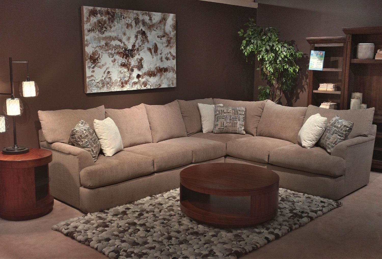 Shambala Contemporary L-Shaped Sectional Sofa