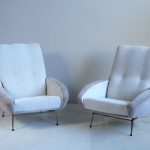 Large Armchairs by Guy Besnard, 1960s, Set of 2 1