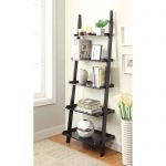 Convenience Concepts American Heritage 5-Shelf Bookshelf Ladder, Multiple  Finishes
