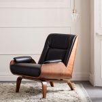 Paulo Bent Ply Leather Chair | west elm