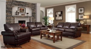 Colton Brown Leather Sofa and Loveseat Set - Steal-A-Sofa Furniture Outlet  Los Angeles CA