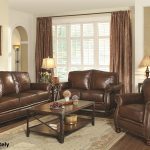 Montbrook Brown Leather Sofa and Loveseat Set - Steal-A-Sofa Furniture  Outlet Los Angeles CA