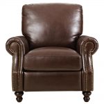 Home Decorators Collection Marco Chocolate Leather Recliner