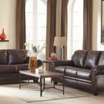 Ashley Furniture Bristan Leather Sofa and Loveseat for sale online