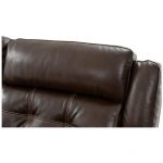 Stallion Brown Power Motion Leather Sofa w/Right & Left Recliners alternate  image, 5