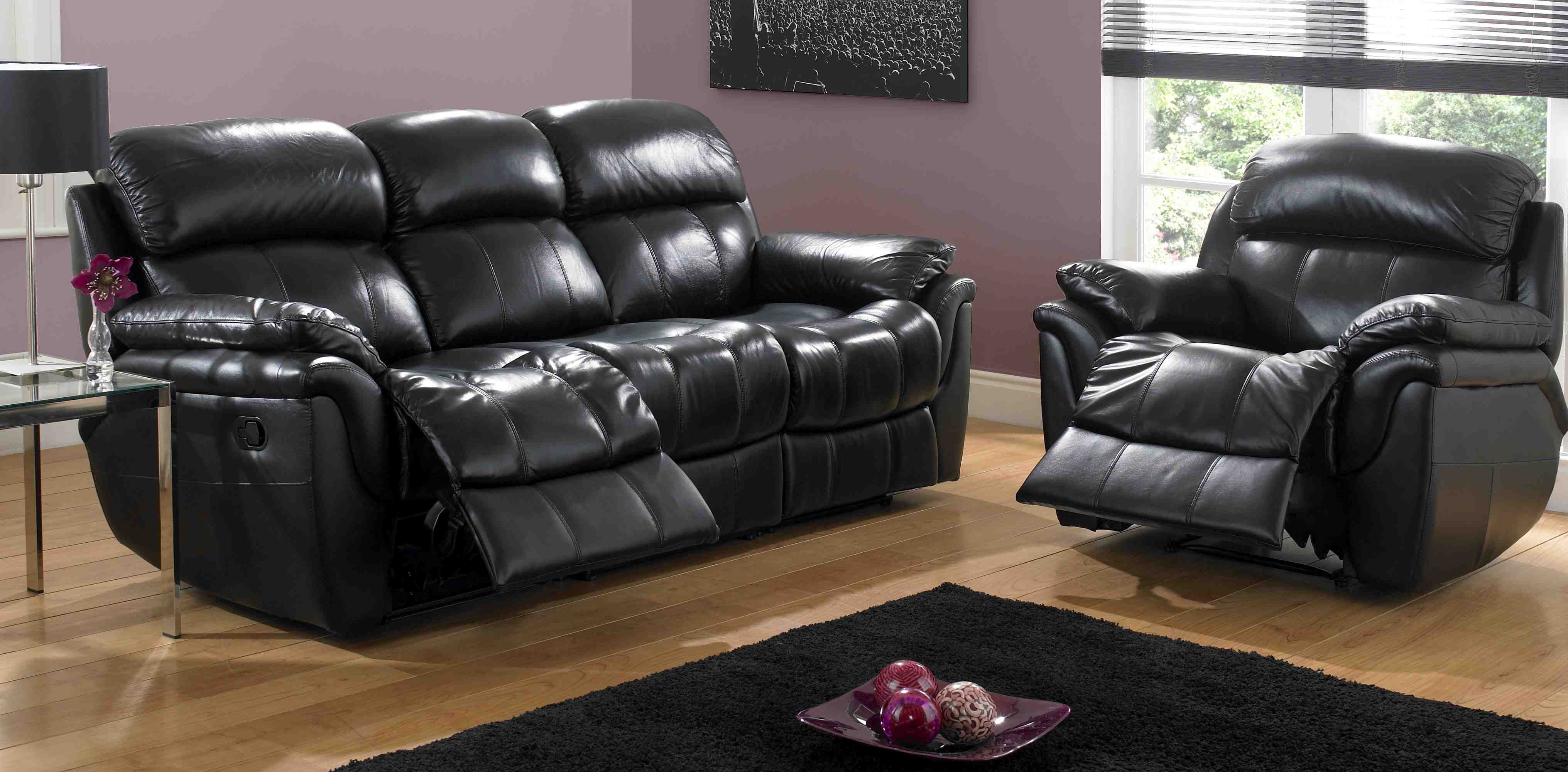 Leather Recliner Sectional Sofa | Leather Sofas with Recliners | Leather  Reclining Sofa