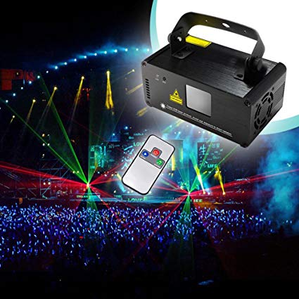 Amazon.com: Sumger Professional DMX512 LED Stage Light RGY Laser