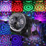 RGB LED Stage Lighting Effect 5W Voice Sound Control Crystal Magic