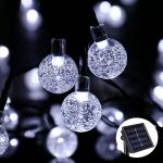 Qedertek Christmas Lights LED String lights Holiday Lighting Solar