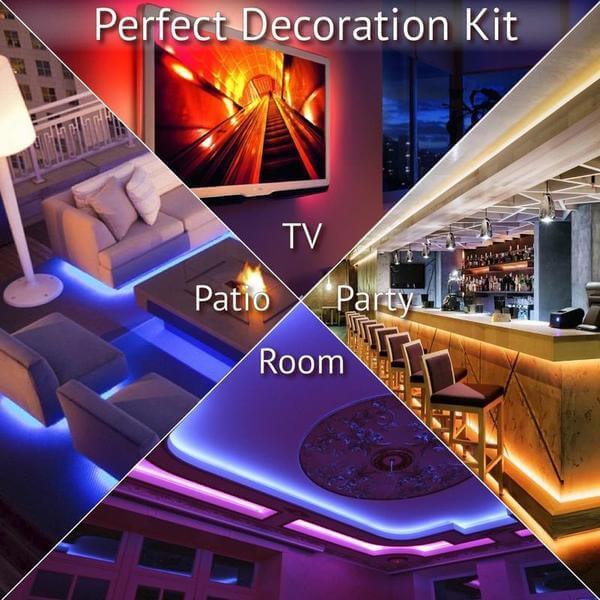 LED STRIP LIGHTS KIT WITH 44 KEY REMOTE CONTROLLER | StoreSixty.com