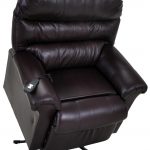 Franklin Lift and Power Recliners Chocolate Leather Lift Chair