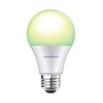 Merkury Innovations A21 Smart Light Bulb, 75W Color LED, 1-Pack