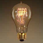 40 Watt - Vintage Light Bulb - Clear - 4 Loop - Victorian