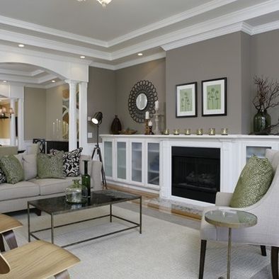Love this color for the great room @ DIY House Remodel. Paint Living Room  Wall