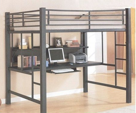 Coaster Fine Furniture 460023 Loft Bed with Desk (Workstation)