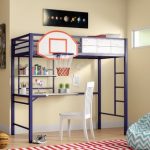 Loft Bed With Desk And Drawers | Wayfair