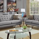 Grey Fabric Sofa and Loveseat Set - Steal-A-Sofa Furniture Outlet Los  Angeles CA