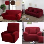 New Stretch Furniture Slipcover Choose from Chair Sofa Loveseat Recliner  Cover