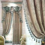 Image is loading European-luxury-curtain -Retro-Jacquard-Superb-Process-cloth-