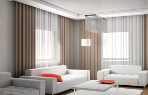 Modern Living Room Curtains Design