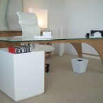 Fantastic Writing Desk Ideas Present Comfortable Furniture to Work : Modern  Desk And Credenza
