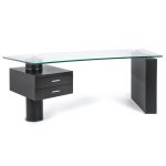 Call to Order · Tierney Modern Glass Desk