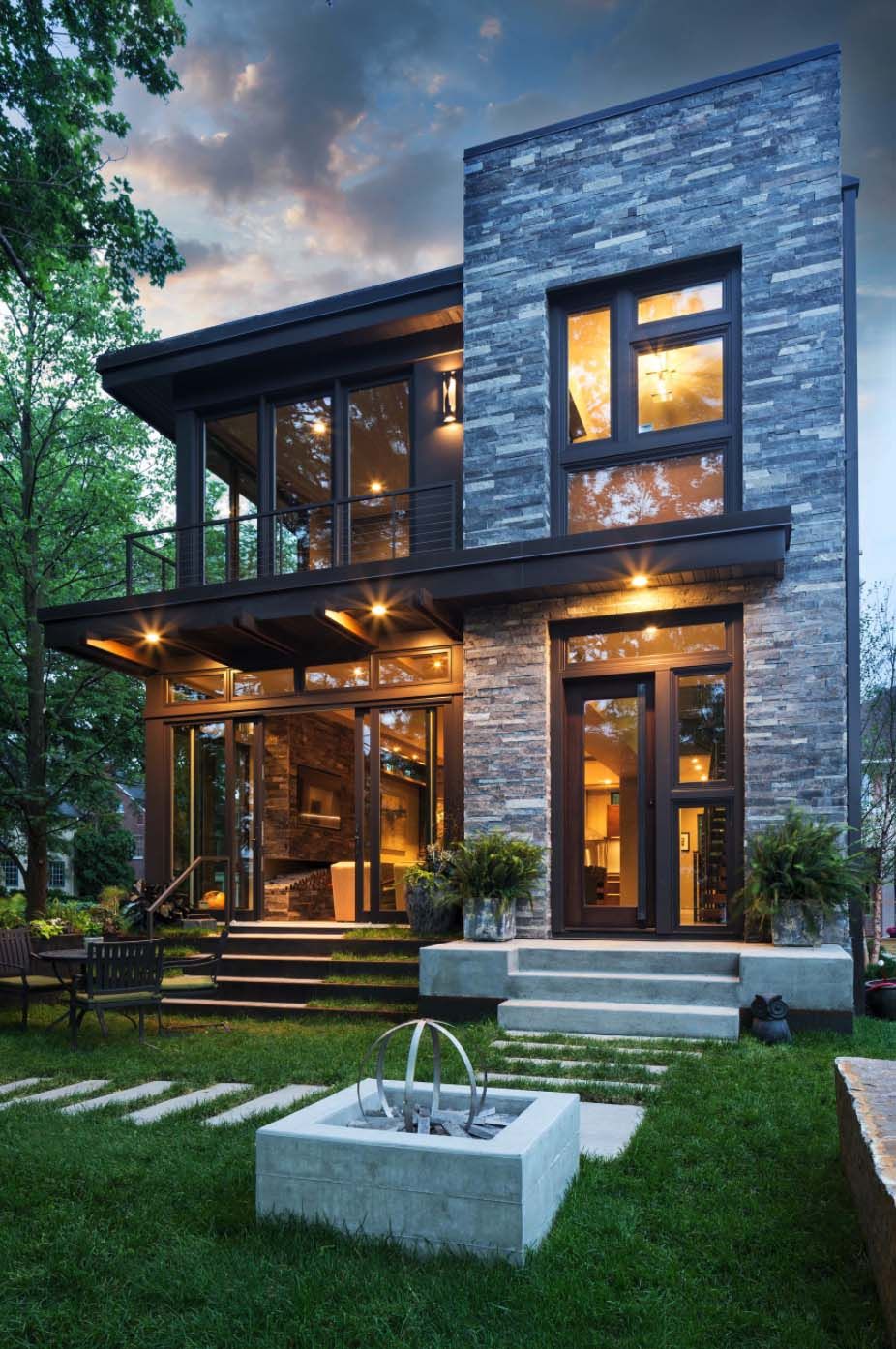 Idyllic contemporary residence with privileged views of Lake Calhoun Modern  Contemporary House, Modern Home Design